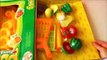 Toy Cutting Velcro Fruit Vegetables Shopping Trolley Kart Basket Groceries