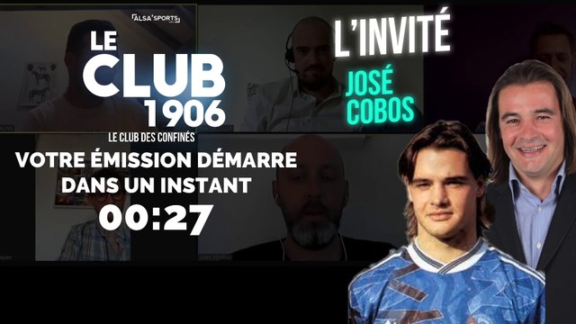 José Cobos est l'invité du Club 1906