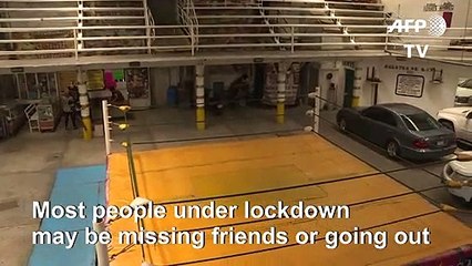 'I miss being hit': pandemic leaves Mexican wrestlers bored