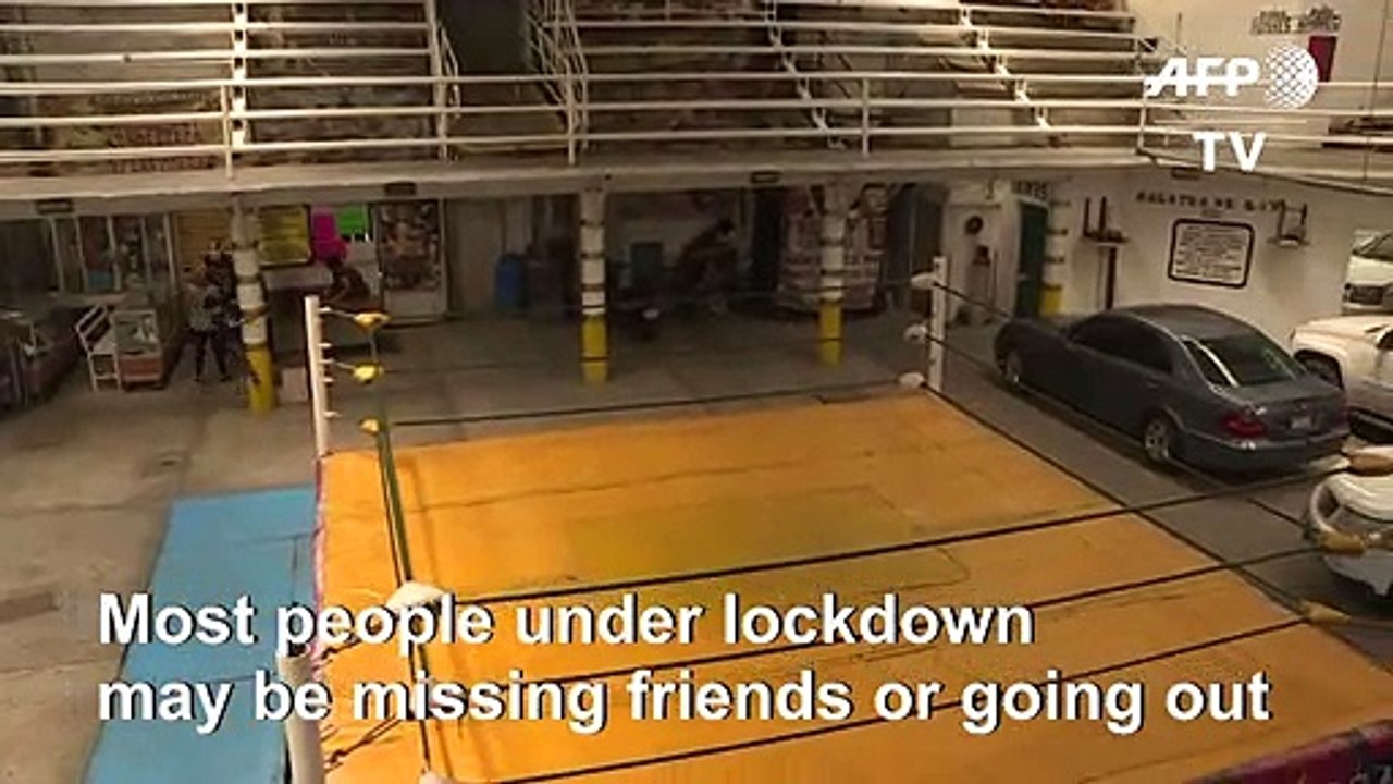 'I miss being hit': pandemic leaves Mexican wrestlers bored