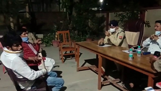 अमेठी कोतवाली में सम्पन्न हुई पीस कमेटी की बैठक