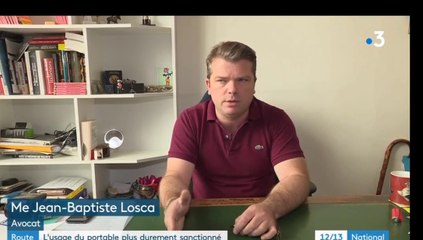 Téléphoner au volant peut conduire à la suspension du permis.