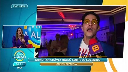 ¡Christian Chávez habla de su ex pareja y la supuesta violencia en su contra! | Venga La Alegría