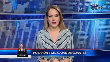 Roban contenedor que transportaba 3 mil guantes