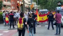 Cacerolada en Barcelona contra el Gobierno de Pedro Sánchez al grito de «¡viva España!»