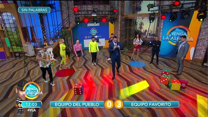 ¡Checa qué tan apretado quedó el marcador este miércoles en el Sin Palabras! | Venga La Alegría