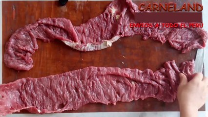 FILETE DE CARNE CECINAS  DE RES VACA TORO Y EXTRAGRANDES