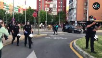 Las protestas contra el gobierno en Alcorcón acaban sin ningún incidente y con fuerte presencia policial