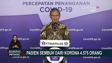 Update: Sudah 4.500 Lebih Pasien Sembuh Corona