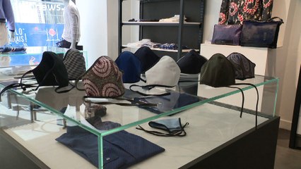 شاهد: قناع الوجه يلجُ عالم الأزياء والموضة في فرنسا