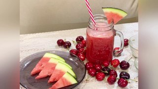 Watermelon Juice | Watermelon Juice Recipe | Juice Recipe for Summers | Refreshing Summer Drink | Watermelon Drink | How to make Watermelon Juice at home