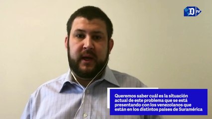 David Smolansky: "Urge un mecanismo de identificación para los venezolanos migrantes"