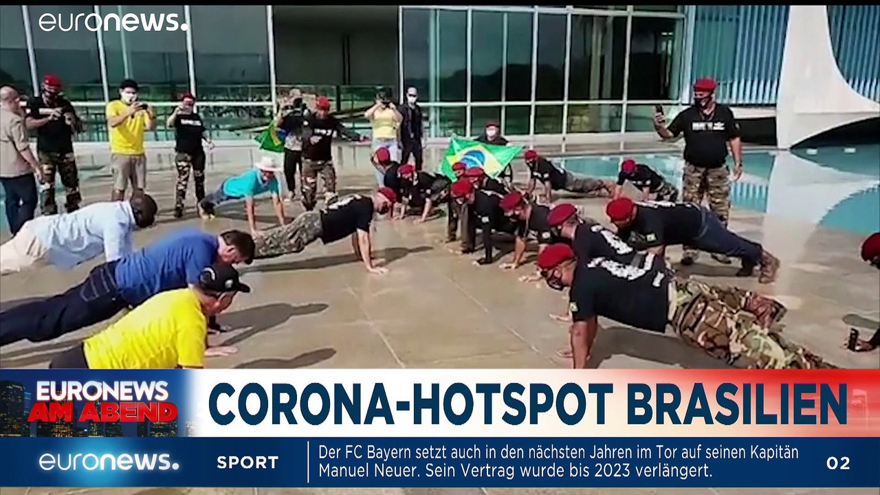 So schlimm ist die Lage in Brasilien - Euronews am Abend am 20.05.