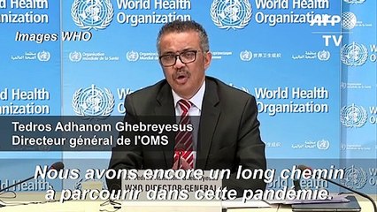 Pandémie: l'OMS rapporte un nombre record de cas en une seule journée