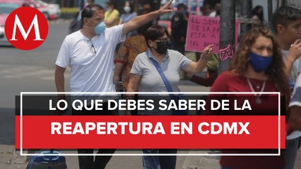 Este es el semáforo para regreso a la nueva normalidad en CdMx