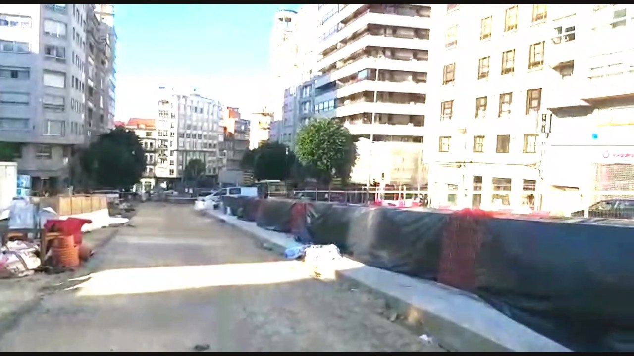 Cintas mecánicas de Gran Vía de Vigo