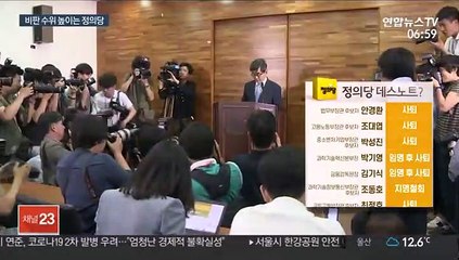 조국은 피했지만…윤미향은 '정의당 데스노트'에?