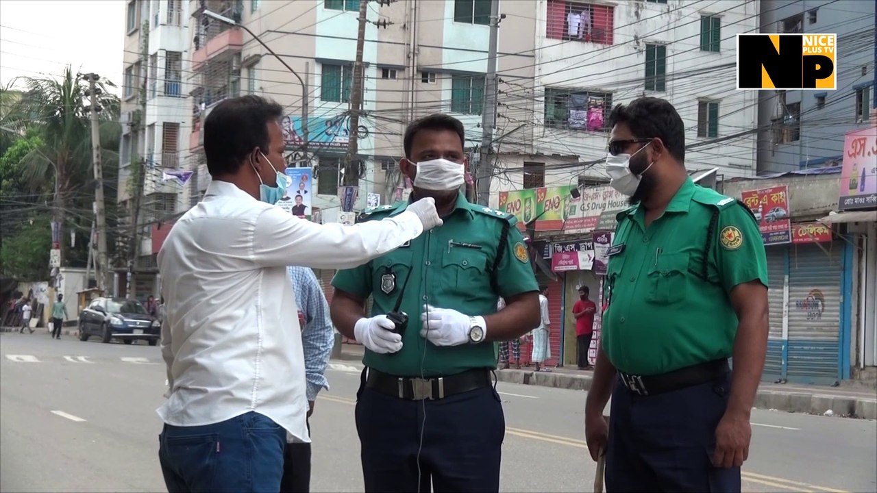 প্রশাসন জীবনের ঝুকি নিয়ে সাধারন মানুষ কে লকডাউন এর চেষ্টা ,বাংলা খবর। মোঃ মনসুর আলী ২০২০।