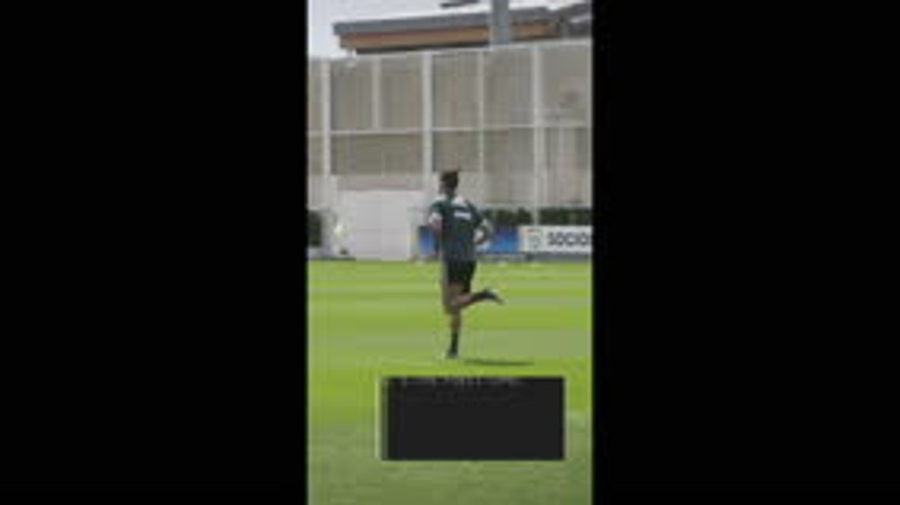 Ronaldo returns to training with Juve