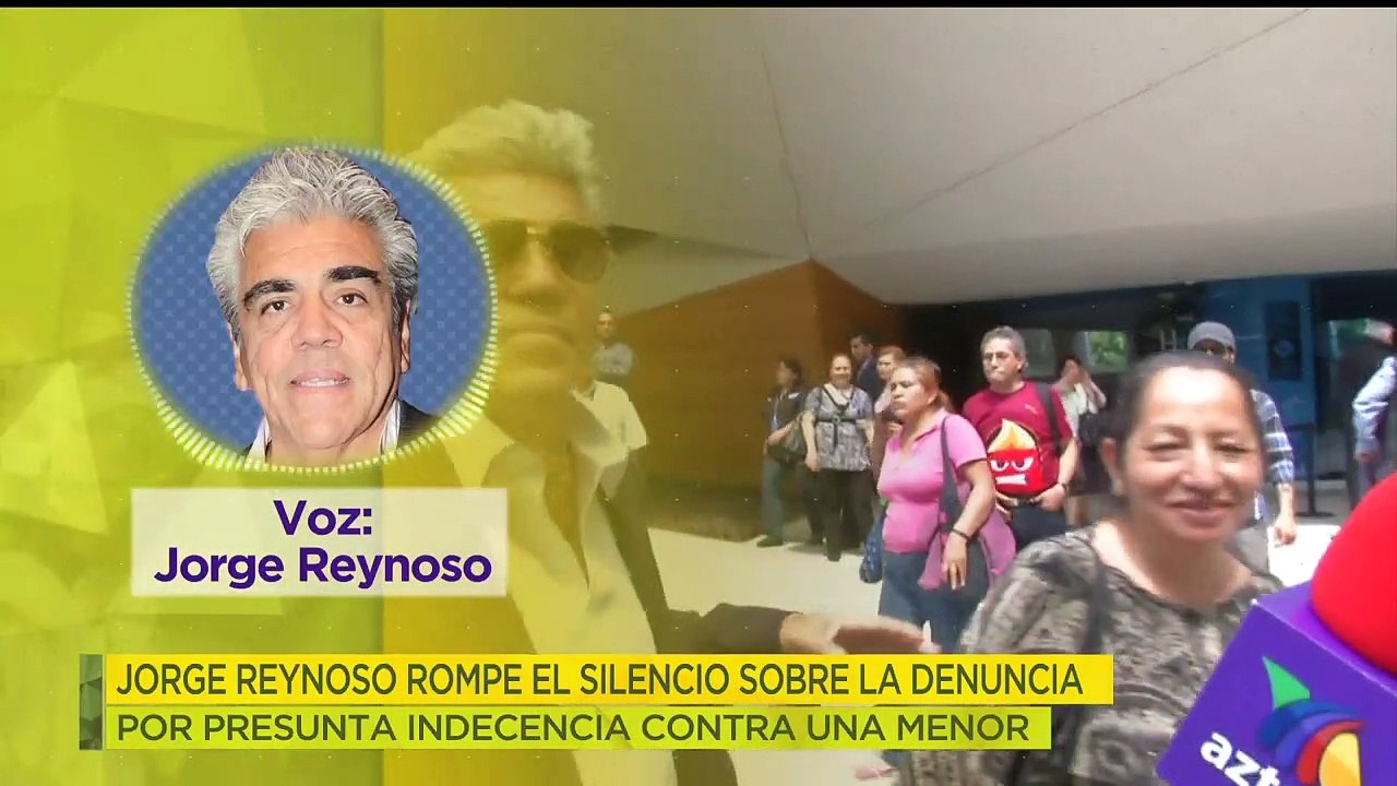 Jorge Reynoso responde a las acusaciones de presunta indecencia contra una menor. | Ventaneando