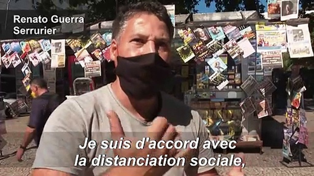 Covid-19 au Brésil: les Cariocas critiques après un nombre record de décès