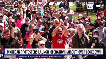 Michigan protesters launch 'Operation Haircut' over lockdown