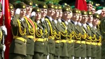 FEMALE TROOPS 2020. Victory Parade in Minsk on May 9