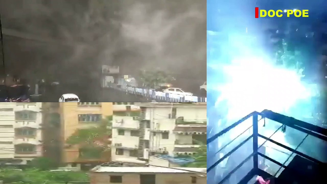 ASÍ SE VIVIÓ EL SUPER CICLÓN AMPHAN EN SU PASO POR LA INDIA