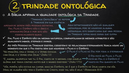 AULA 6 DOUTRINA DE DEUS