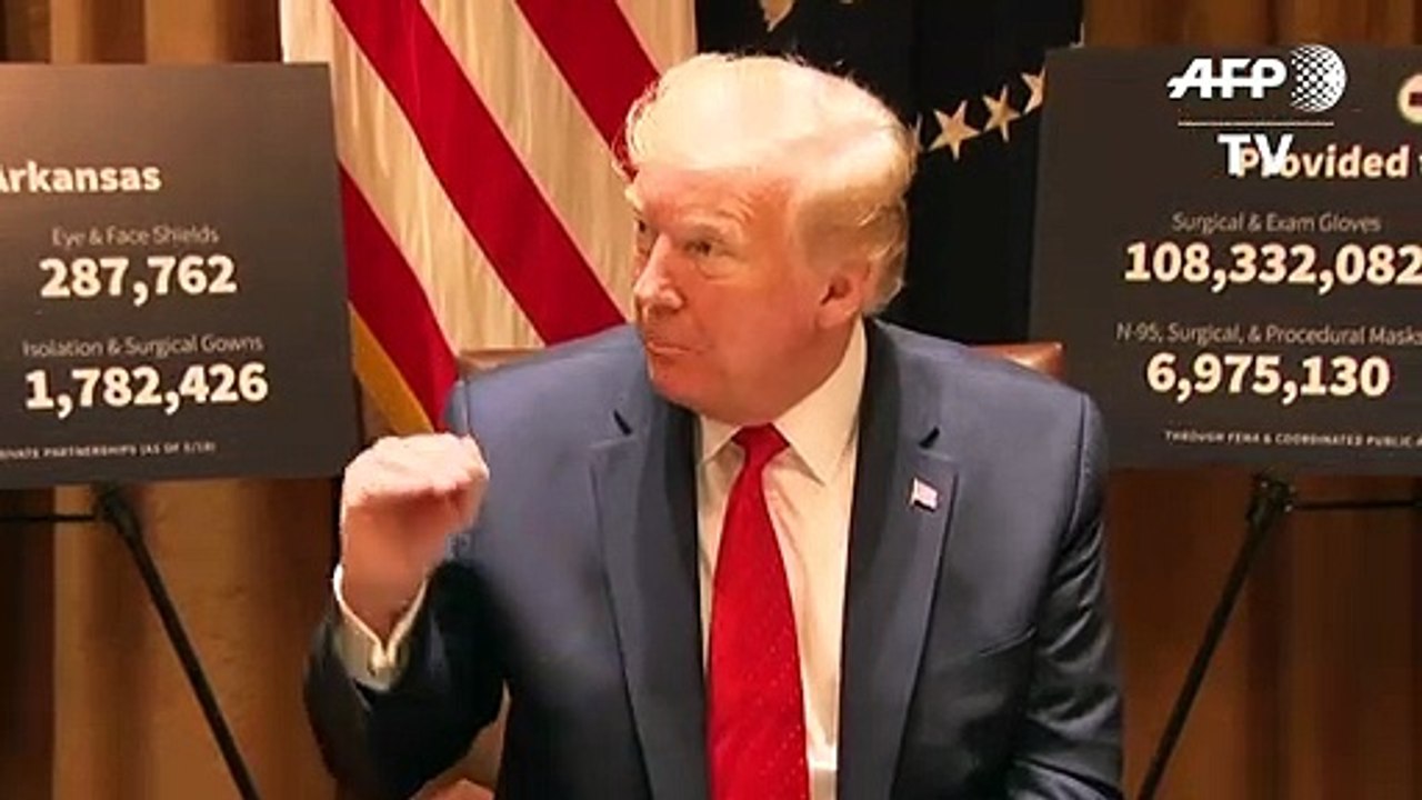 Trump terminará de tomar hidroxicloroquina em '...