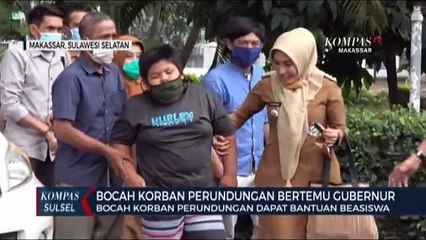 Bocah Penjual Jalangkote Korban Perundungan Diberi Beasiswa Oleh Gubernur Sulsel