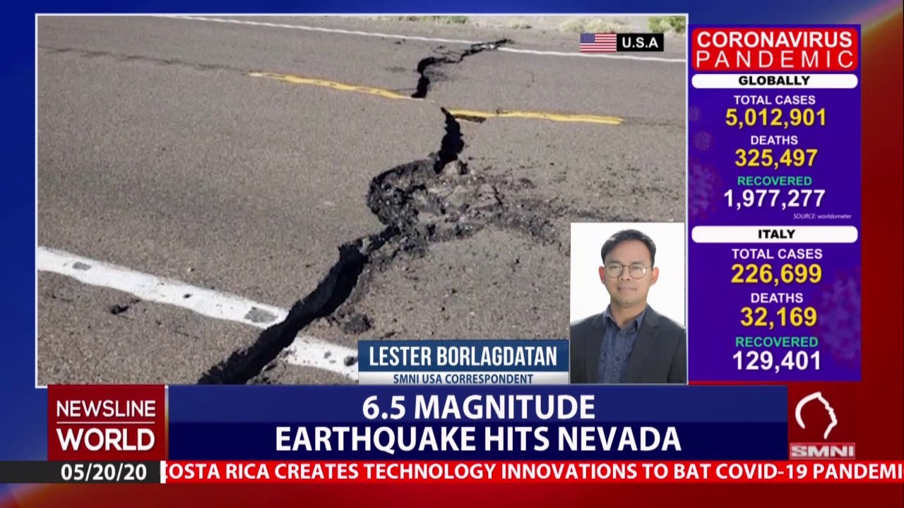 6.5 magnitude earthquake hits Nevada
