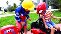 Children play and repair a playhouse Children Found Toy Pirate Treasures Video for kids from Vlad and Nikita .