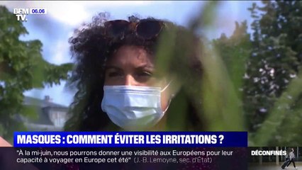 Port du masques: comment éviter les irritations avec la chaleur ?