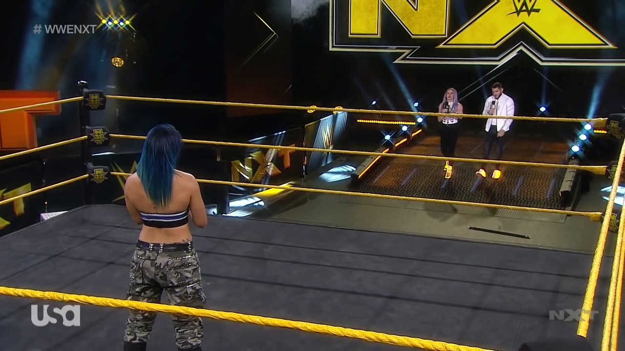 Candice LeRae and Johnny Gargano target Mia Yim_ WWE NXT, May 20, 2020