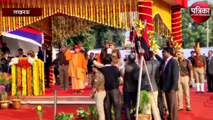 आरक्षी दीक्षांत परेड समारोह का हुआ आयोजन, पहुंचे मुख्यमंत्री