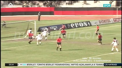 [HD] 06.05.1990 - 1989-1990 Turkish 1st League Matchday 32 Gençlerbirliği 1-0 Samsunspor + Post-Match Comments