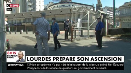 Lourdes prépare son Ascension