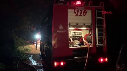 İstanbul Aydos Ormanı’nda yangın