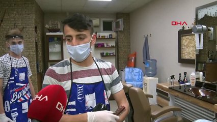 İstanbul’da berberlerin bayram mesaisi