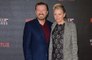 Ricky Gervais hails 'lioness mothers' who don't stop working