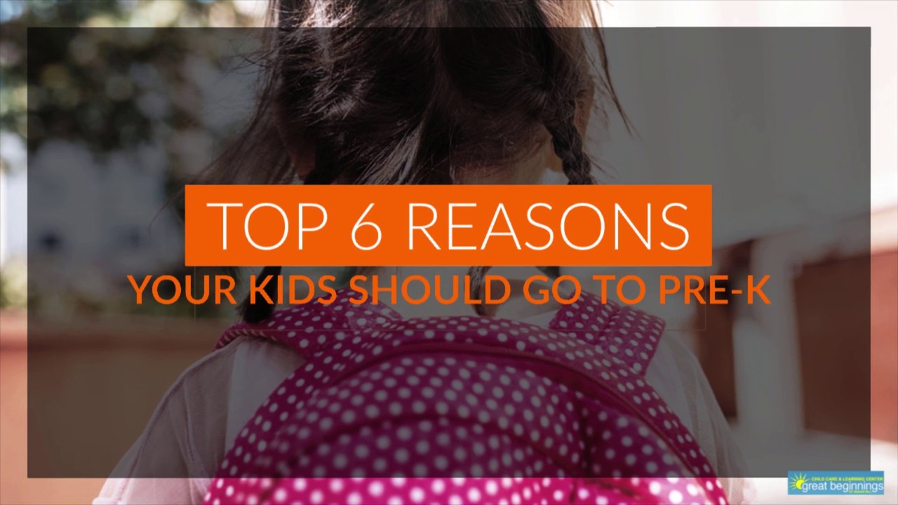 Top 6 Reasons Your Kids Should Go to Pre-K