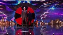 Magician Throws Knife At Father on Britain's Got Talent 2020 _ Top Talent Global