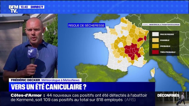 Selon les prévisions de ce météorologue à MeteoNews, les températures seront élevées en juin et en août