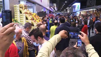 Felipe y Letizia visitan Mercamadrid (IIII)