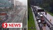 Highway traffic crawl as thousands still think they can balik kampung