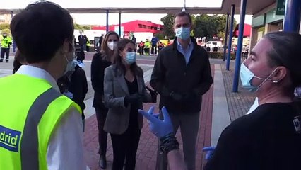 Felipe y Letizia visitan Mercamadrid (V)