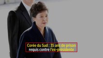 Corée du Sud : 35 ans de prison requis contre l'ex-présidente
