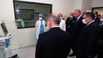 Cumhurbaşkanı Erdoğan Başakşehir Çam ve Sakura Şehir Hastanesi'nde incelemelerde bulundu