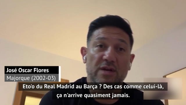 Transferts - Turu Flores revient sur le départ d'Eto'o au Barça : Personne n'a compris pourquoi le Real Madrid l'a cédé